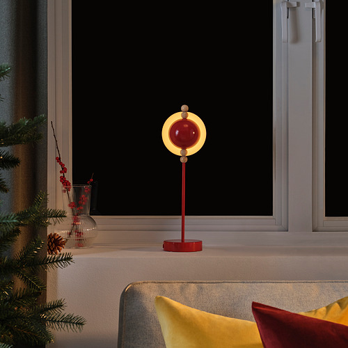 STRÅLA, lámpara de mesa decorativa LED. 2 de 7 open dialog