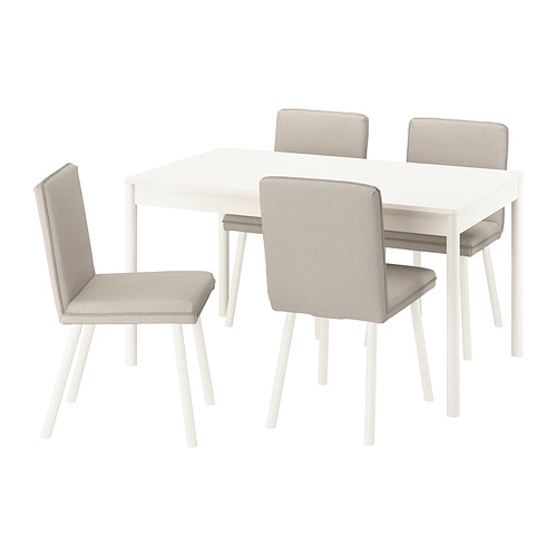 TONSTAD / TONSTAD, mesa con 4 sillas 1 de 9 open dialog