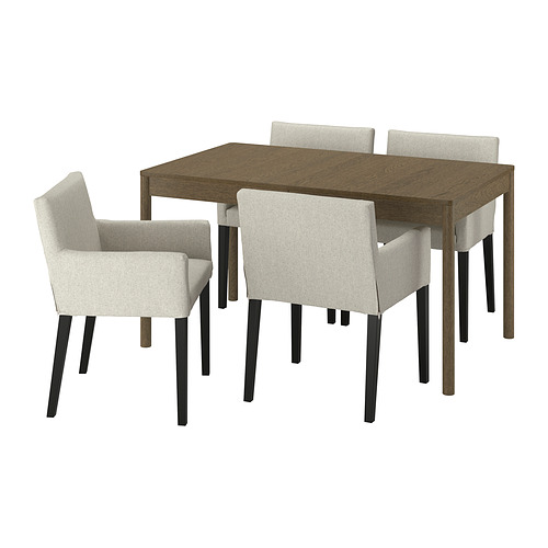 TONSTAD / MÅRENÄS, mesa con 4 sillas. 1 de 9 open dialog