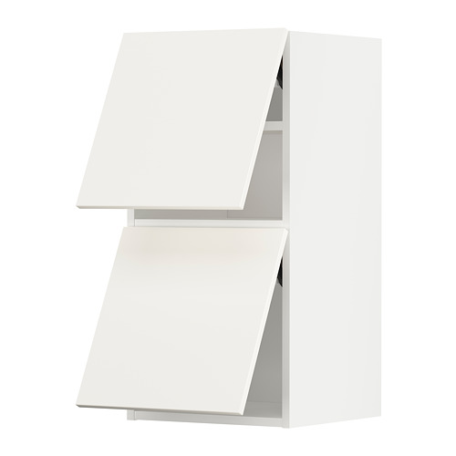Armarios de cocina METOD blancos, diseño moderno de líneas elegantes.
