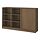 Selecciona variación de color: marrón chapa de roble teñida, 79 5/8 "x14 5/8 "x47 1/4 "