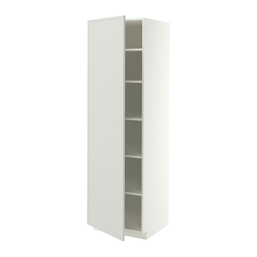 METOD, high cabinet with shelves. 1 of 2 open dialog