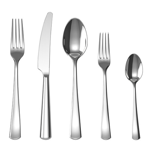 SEDLIG, 20-piece flatware set. 1 of 4 open dialog