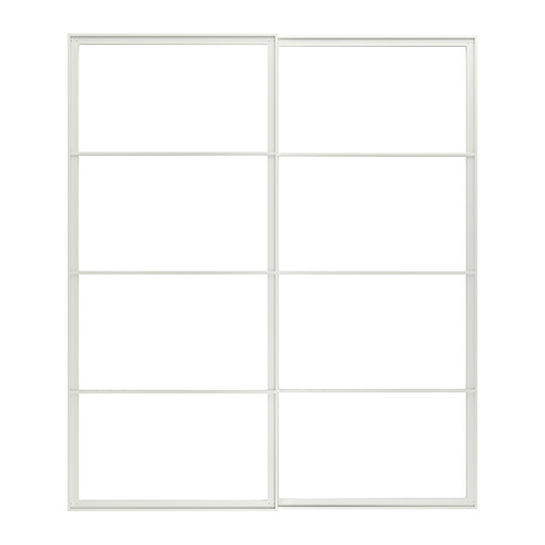 PAX, pair of sliding door frames & rail. 1 of 2 open dialog