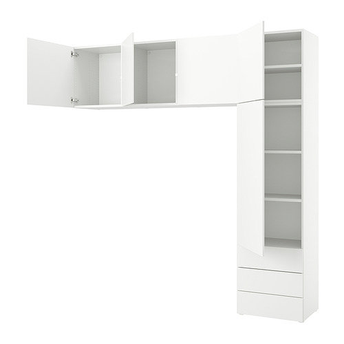 PLATSA, wardrobe with 5 doors+3 drawers. 1 of 5 open dialog