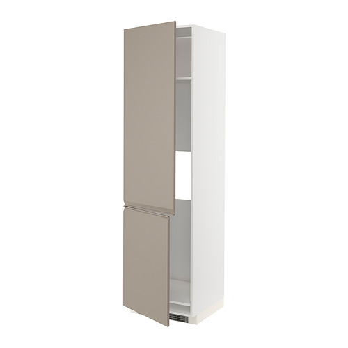 METOD, high cabinet for fridge/freezer with 2 doors. 1 of 4 open dialog