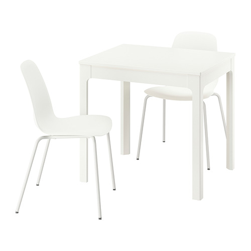 EKEDALEN / LIDÅS, Extendable table and 2 chairs 1 of 8 open dialog