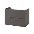 GODMORGON sink cabinet with 2 drawers 