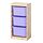 Select colour variation: Light white stained pine / lilac