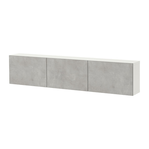 BESTÅ, wall-mounted cabinet combination. 1 of 3 open dialog