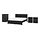 Select colour variation: black oak effect