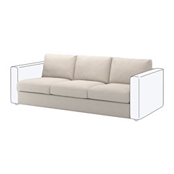 FINNALA, sofa section, Gunnared beige