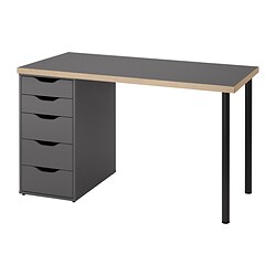Variación actual Gris efecto madera / negro