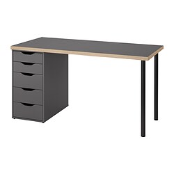 Variación actual Gris efecto madera / negro