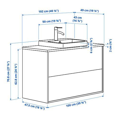 ÄNGSJÖN / BACKSJÖN, wash-stnd w drawers/wash-basin. 8 of 8 open dialog
