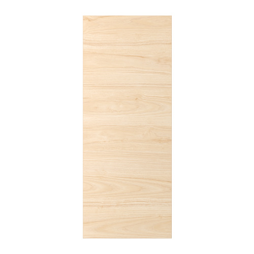 puerta ASKERSUND en fresno claro; Textura de madera, forma rectangular, superficie de melamina, fácil de limpiar.