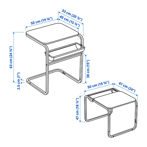 OLSERÖD, side table 11 of 11 open dialog