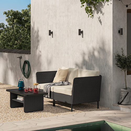 VITTSKÄR, 2-seat modular sofa outdoor with armrests. 2 of 5 open dialog
