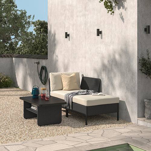 VITTSKÄR, modular chaise longue outdoor with armrest. 2 of 5 open dialog