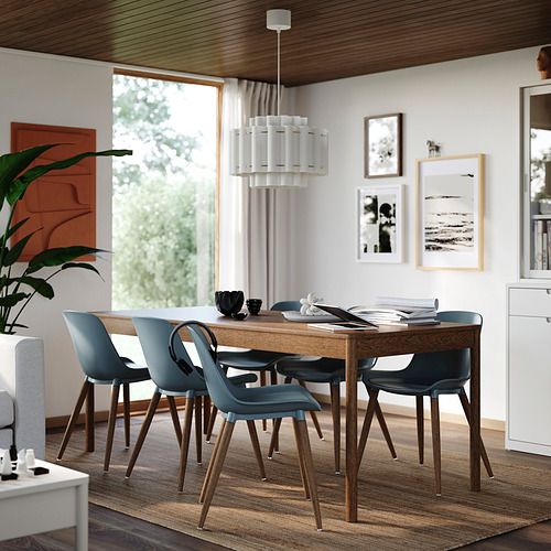 TONSTAD / GRÖNSTA, mesa y 6 sillas. 2 de 6 open dialog