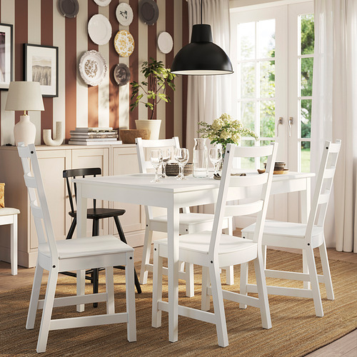 NÄSINGE / NORDVIKEN, table and 4 chairs. 2 of 6 open dialog