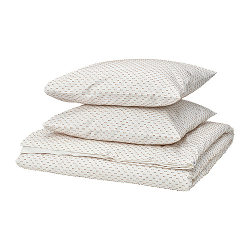 BANDKNIPPE, Duvet cover for double bed and pillowcase(s). 1 of 6 open dialog