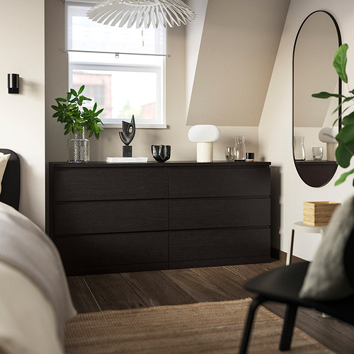 MALM, chest of 6 drawers. 2 of 4 open dialog