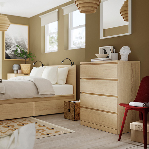 MALM, chest 4 drawers. 2 of 4 open dialog
