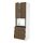 Select colour variation: white/Tistorp brown walnut effect