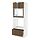 Select colour variation: white/Tistorp brown walnut effect