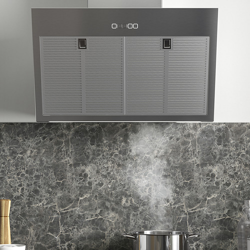 BEMÖTA, wall mounted range hood. 4 of 9 open dialog