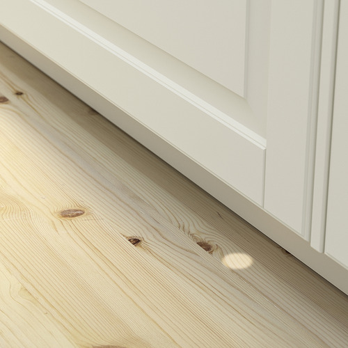 Un lavavajillas empotrado con una luz que incide en el suelo. Se trata de la función de haz en el suelo, que resalta el funcionamiento del lavavajillas.