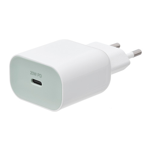 SJÖSS, 20W 1-port USB charger. 1 of 4 open dialog