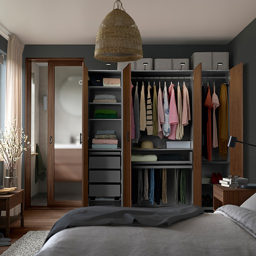 PAX / BJÖRNESKOGEN, combinación de armario. 3 de 6 open dialog