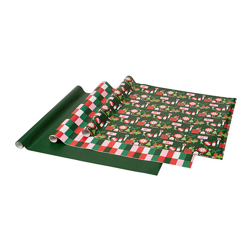 VINTERFINT gift wrap, roll