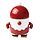 Variación actual: Papá Noel rojo