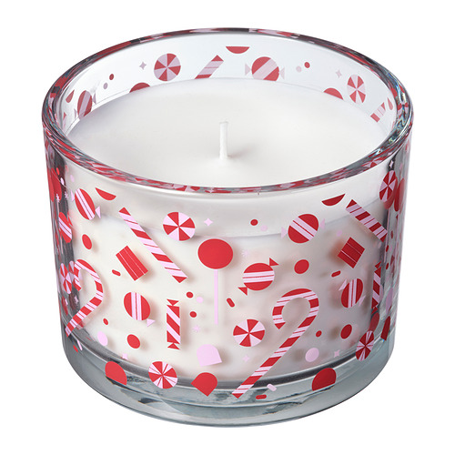 VINTERFINT scented candle in glass