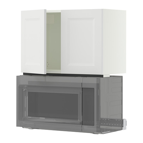 SEKTION, wall cabinet with 2 doors 1 of 2 open dialog