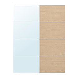 Variación actual Efecto roble tinte blanco / espejo