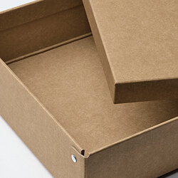 GÄRDESGÅRD storage box with lid