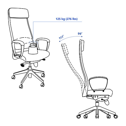 MARKUS, office chair 3 of 14 open dialog