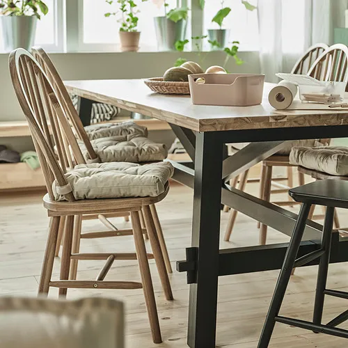 IKEA SKOGSTA 1脚 4,500 / 4脚 16,000（引取限定） IKEA Santo Domingo - SKOGSTA chair, acacia