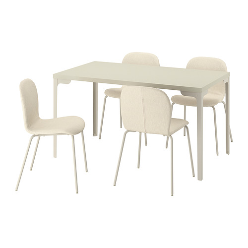 SKÅLSTA, dining table and 4 chairs. 1 of 7 open dialog