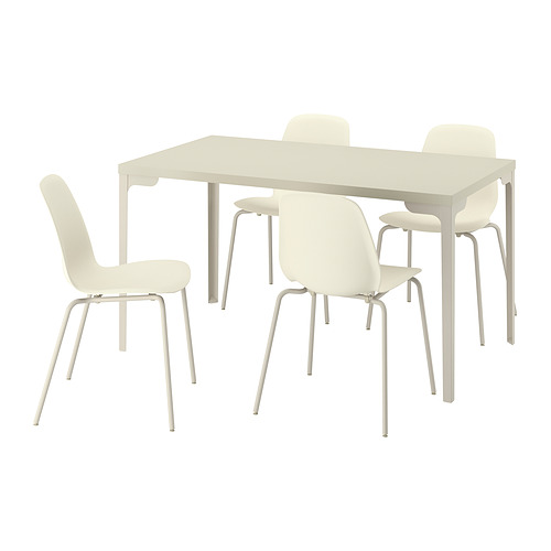 SKÅLSTA, dining table and 4 chairs. 1 of 7 open dialog