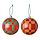 Select colour variation: Bauble red / green