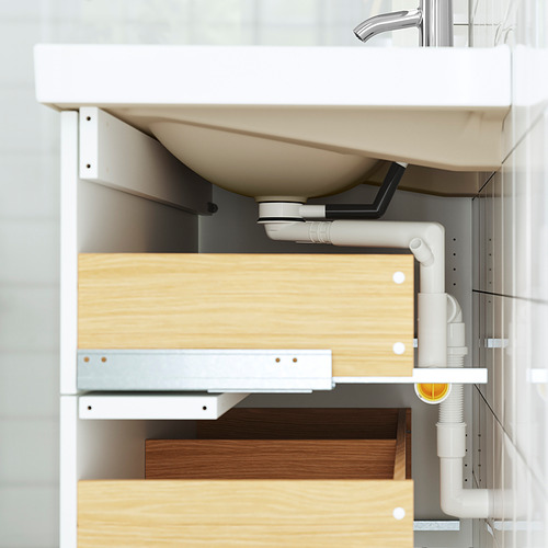 TÄNNFORSEN / RUTSJÖN, sink cabinet with drawers and HAMNSKÄR tap. 5 of 8 open dialog