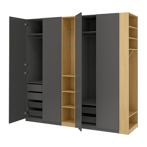 PAX / FORSAND, wardrobe combination. 1 of 2 open dialog