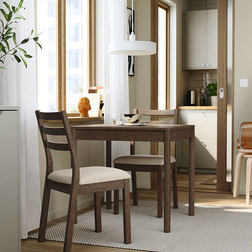 TONSTAD / TONSTAD, table and 2 chairs. 2 of 8 open dialog
