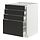 Select colour variation: white/Nickebo matte anthracite