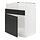 Select colour variation: white/Nickebo matte anthracite